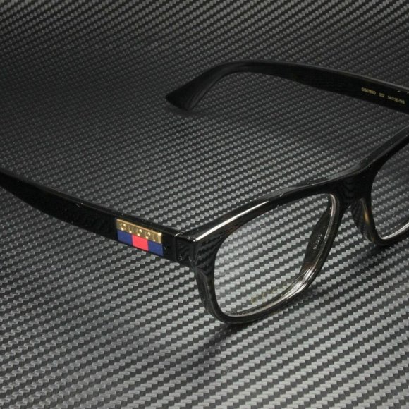 Gucci Men's Black Havana Demo Eyeglasses! - Picture 3 of 5